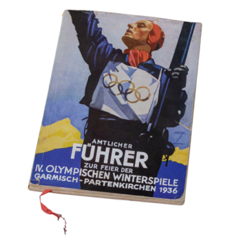 Amtlicher Führer zur Feier der IV. Olympischen Winterspiele 1936 in Garmisch-Partenkirchen
Bayern, 1936