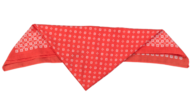 Glücksbringerhalstuch von Rosi Mittermaier bei den XII. Olympischen Winterspiele 1976 in Innsbruck