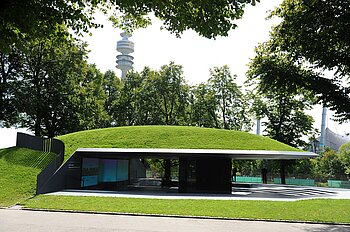 Erinnerungsort „Einschnitt“ für die Opfer des Olympia-Attentats in München, 04.09.2019 