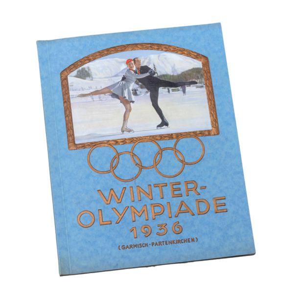Sammelalbum „Winter-Olympiade 1936. Die großen Tage von Garmisch-Partenkirchen“, Zigarettenfabrik Austria München, Leipzig 1936