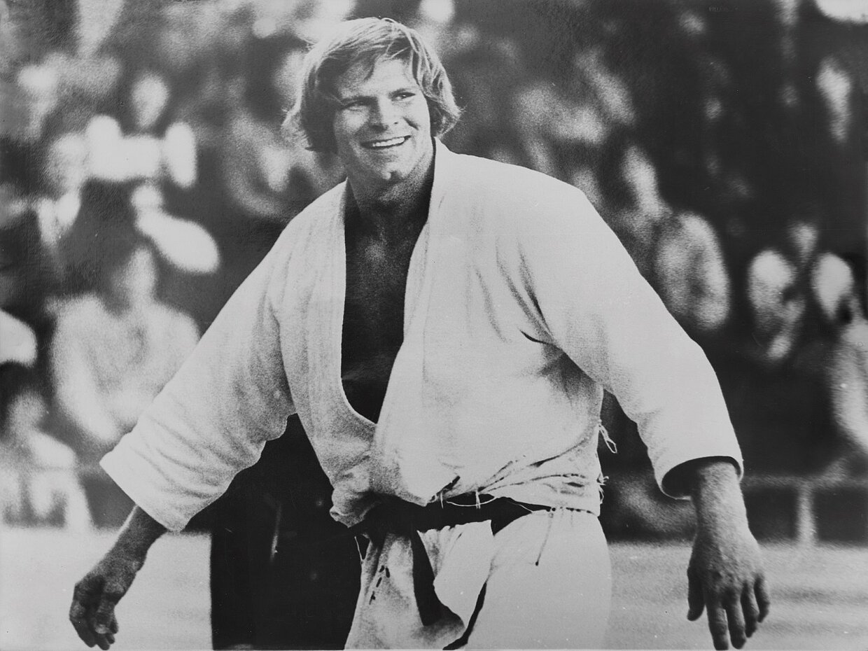 Paul Barth bei den olympischen Judowettkämpfen in München am 02.09.1972
