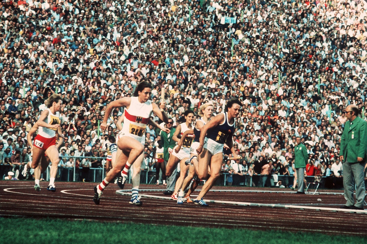 Deutsch-Deutsches Sprint-Duell, München, 10.09.1972