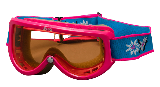 Skibrille von Markus Wasmeier bei seinem Olympiasieg im Super-G 1994 in Lillehammer